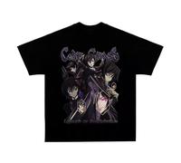 Code Anime Geass T-Shirt Lelouch Lamperouge Short Sleeve C.C. Cotton Tee