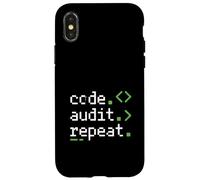 Code Audit Repeat Cyber Security Developer Loop Case for iPhone X/XS