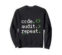 Code Audit Repeat Cyber Security Developer Loop Sweatshirt