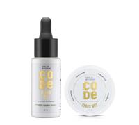 CODE Beard Care Combo for Men with Growth Oil 30ml and Beard Styling Wax 40gm