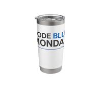 Code Blue Monday Funny ER Nurse Night Shift Stainless Steel Insulated Tumbler