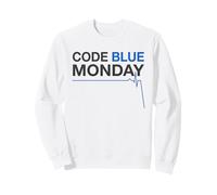 Code Blue Monday Funny ER Nurse Night Shift Sweatshirt