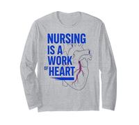 Code Blue Response Team ER ICU Emergency Nursing Crew Long Sleeve T-Shirt