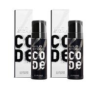CODE Chrome Body Perfume Combo, Scented Spray For Men, 120Ml Each (Pack Of 2)