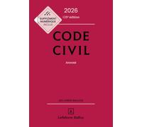 Code civil 2026, annoté. 125e éd.