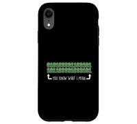 Code Coder Coding Programmer PC Computer Language Nerd Gift Case for iPhone XR