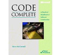 Code Complete: A Practical Handbook of Software Construction