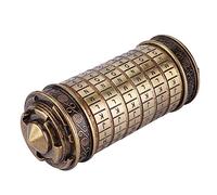 Code Cryptex Lock Classic Puzzle Box for Money Gifts, Cryptex Puzzle for Christmas, Valentine's and Birthdays of Friends and Acquaintances