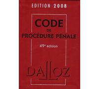 Code de procédure pénale