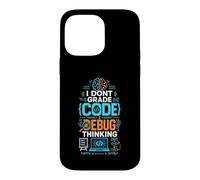 Code Debug Thinking Programmer Logic Case for iPhone 14 Pro Max