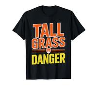 Code Enforcement Officer Dangerous Job Tall Grass Humor T-Shirt