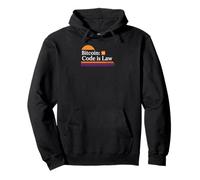 Code is law bitcoin blockchain security sats trust bitcoin Pullover Hoodie