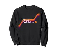 Code is law bitcoin blockchain security sats trust bitcoin Sweatshirt