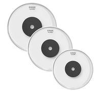 CODE LAW Clear Tom Rock Drum Head PACK 12,13+16"