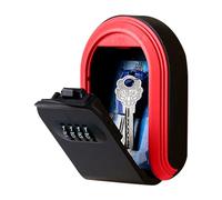 Code Lock Box | Decorative Outdoor Safe Box with Key Hideer,Heavy Duty House Key Combination Lock Box, with Password Combination
