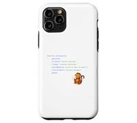 Code Monkey Daily Routine - Funny JavaScript Design Case for iPhone 11 Pro