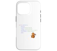 Code Monkey Daily Routine - Funny JavaScript Design Case for iPhone 16 Pro