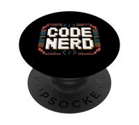Code Nerd Programming Developer Software Engineer PopSockets Adhesive PopGrip