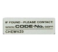 CODE-NO.com Lens label