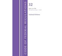 Code of Federal Regulations, TITLE 32 NATIONAL DEFENSE 1-190, Revised as of July 1, 2025