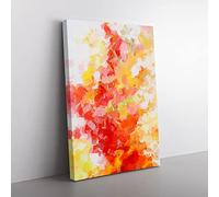 Code Of The Past Abstract Canvas Print for Living Room Bedroom Home Office Décor, Wall Art Picture Ready to Hang, 76x50 cm (30x20 Inch) CAN3020-V1022-CK-1494