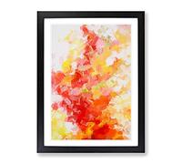 Code Of The Past Abstract Framed Print | A3 Black Framed Wall Art | Ready to Hang | Abstract Fantasy Picture | Living Room Bedroom Lounge Office