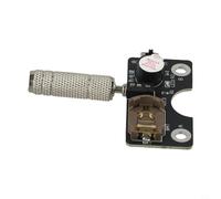 Code Practice Device CW Trainer Board with LED Light and Buzzer for Ham Key Training Exercises, Portable Sound Light CW Practice Tool(B)