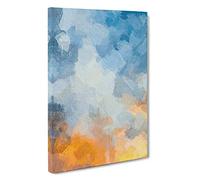 Code Word in Abstract Canvas Print for Living Room Bedroom Home Office Décor, Wall Art Picture Ready to Hang, 30 x 20 Inch (76 x 50 cm)