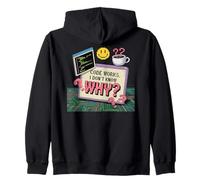 Code Works I Don’t Know Why Meme Zip Hoodie