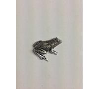 Code Z14 Frog Made from Solid Fine English Pewter Pin Lapel badge POSTED BY US GIFTS FOR ALL 2016 FROM DERBYSHIRE UK