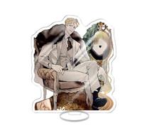 CodeAnastasia Stand Kwon Taekjoo Figure Poster Stand Zhenya Action Figure Desktop Decoration Anime Fans Collections (A)