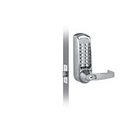 Codelocks 0610 BS CL610 Tubular Mortice Latch Mechanical Lock, PVD Brushed Steel