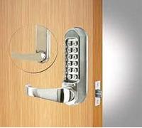 Codelocks CL515 Mechanical Tubular Mortice Latch PVD Passage Set Stainless Steel