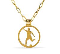 CODEONE Pichichi Pendant | Stainless Steel in Various Colours | Artisan Design Sports | Bicycle Pendant | Gift Box, Mediano, Metal, No Gemstone