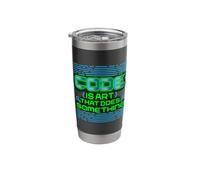 Coder Coding Computer Coding Gift Programmer Programmers Stainless Steel Insulated Tumbler