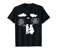 Coder DAD What are Clouds Made of Linux Servers NerdComputer T-Shirt