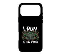 Coder DevOps I Run It On Prod Hacker Skull Case for iPhone 17 Pro Max