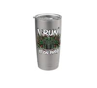 Coder Devops I Run It On Prod Hacker Skull Stainless Steel Insulated Tumbler