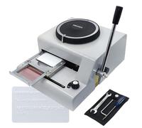 Coder Manual Stamping Metal Stainless Steel Stamping Code,Number of Embossed Lines: 1-12 Lines,Contains 72 Characters,for DIY Stall Personalized Production