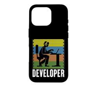 Coder Programmer Coding Software Engineer Gift Men Women Case for iPhone 16 Pro