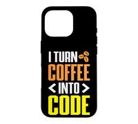 Coder Programmer Coding Software Engineer Gift Men Women Case for iPhone 16 Pro