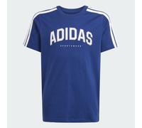 Adidas Codes Collegiate Graphic Short Sleeve T-shirt Blue 13-14 Years Boys,Girls