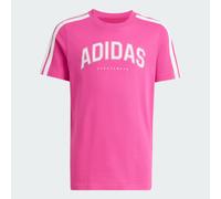 adidas Unisex Kids Codes Collegiate Graphic T-Shirt, semi Lucid Fuchsia, 7-8 Years