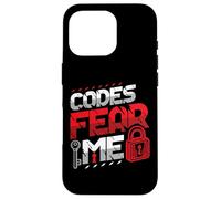 Codes Fear Me Cryptologic Technician Case for iPhone 16 Pro
