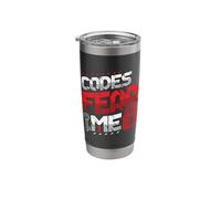 Codes Fear Me Cryptologic Technician Stainless Steel Insulated Tumbler