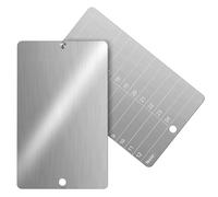 Codesteel Steel Crypto Seed Phrase Storage, Metal Seed Bitcoin Phrase Plate for Hardware Cold Backup, 2 Plates and Security Seals