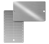 Codesteel Titanium Crypto Seed Phrase Storage, Bitcoin Seed Plates, Fireproof Waterproof Recovery Backup, 2 Metal Seed Phrase Plates and Security Seals