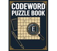 Codeword Puzzle Book: Brain-Boosting Fun game, Large print 90 Codeword Games To Exercise Your Brain, Relax , Solve & Train Mind Daily.