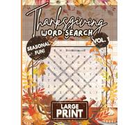 Codex Puzzles - Thanksgiving Word Search for Adults, Teens, and Seniors, Large Print Volume 1: 500 Words, Festive, Fun, and Relaxing Fall Word Puzzles ... Easy Thanksgiving Word Searches for All Ages)