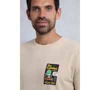 Codfather Back Print Artist T-Shirt Weird Fish Ecru L